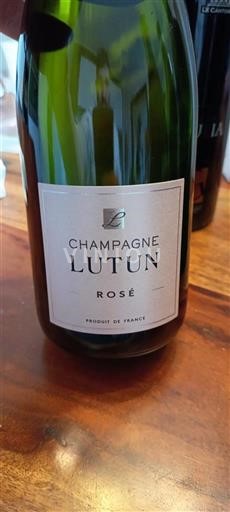 Champagne Lutun Rosé Icke årgångsbetecknad