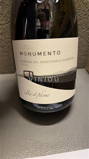Piemonte Barbera del Monferrato Superiore Hic et Nunc Monumento 2020