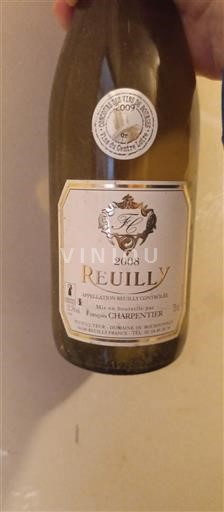 Thung lũng sông Loire Reuilly Francis Charpentier 2008