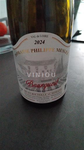 Thung lũng sông Loire Bourgueil Domaine Philippe Meslet 2024
