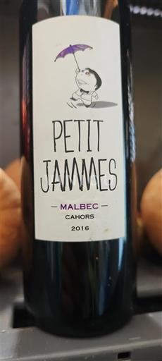 Sydväst Cahors Jammes Petit Jammes 2016