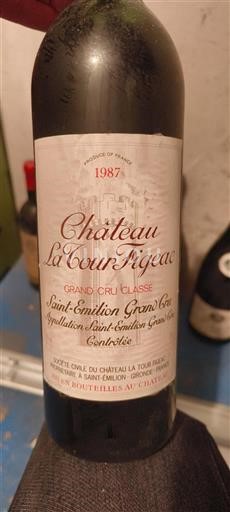 Bordeaux Saint-Émilion Grand Cru Château La Tour Figeac 1987