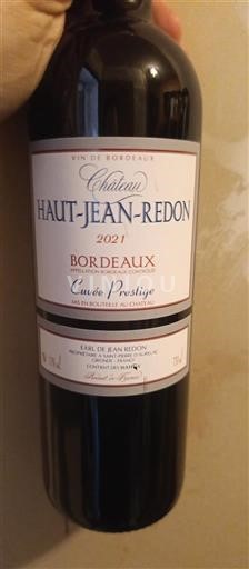 Bordeaux Château Haut-Jean-Redon Prestige 2021