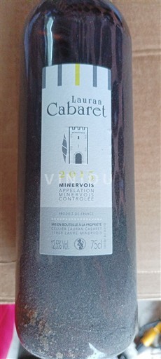 Linguadoca Minervois Lauran Cabaret 2015