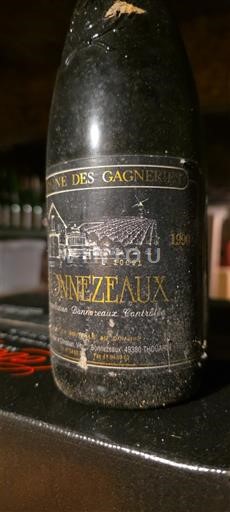 Thung lũng sông Loire Bonnezeaux Domaine S Gagneries 1990