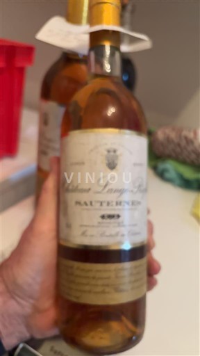 Бордо Сотерн Château Lange Réglat 2003