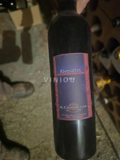 Roussillon Rivesaltes M. Chapoutier 1986