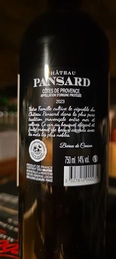 Provence Côtes-de-Provence Château Pansard 2023
