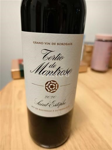 Bordeaux Saint-Estèphe Montrose Tertio de Montrose 2020