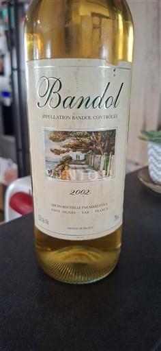Provence Bandol Maillac 2002