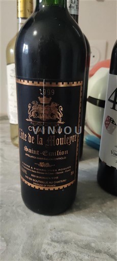 Bordeaux Saint-Émilion Château Côte de la Mouleyre 1999