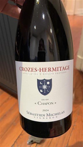 Valle del Ródano Crozes-Hermitage Sébastien Michelas Lieu-dit Chapon 2024