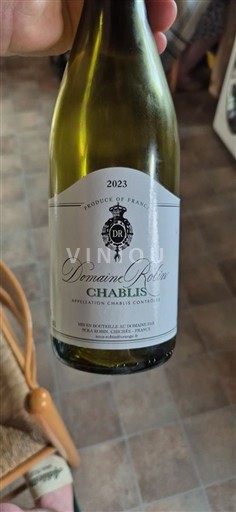 Borgoña Chablis Domaine Robin 2023