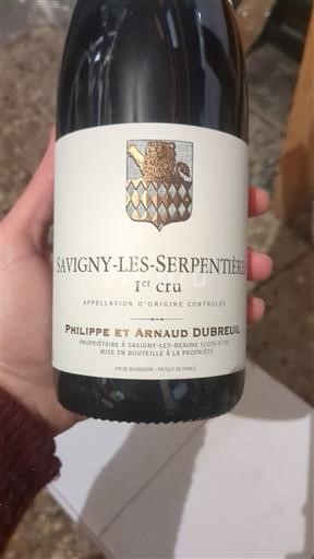 Bourgondië Niet gespecificeerd Premier Cru Philippe et Arnaud Dubreuil Savigny-Les-Serpentières 1er Cru 2024
