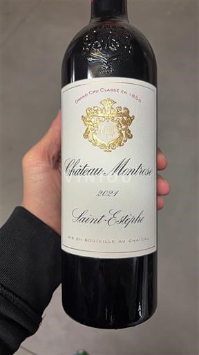 Bordoja Saint-Estèphe Grand Cru Château Montrose 2021