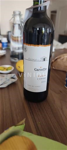 Sydvestfrankrig Cahors Clos de Gamot Gariotte 2023