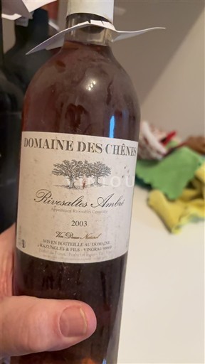 Roussillon Không được chỉ định Domaine S Chênes 2003