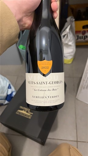 Bourgogne Nuits-saint-georges Grand Cru Aurélien Verdet Le Coteau des Bois 2022