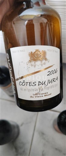 Jura Côtes-do-jura Les Caves du Vieux Mont Vin Jaune 2006