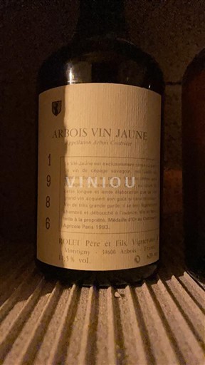 Jura Arbois Domaine Rolet Père et Fils 1986