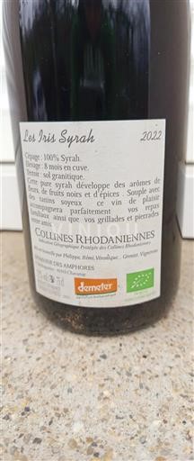 Alpes và các vùng Rhodanien Collines rhodaniennes Domaine S Amphores 2022