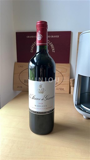 Bordeaux Margaux Château Giscours La Sirène de Giscours (2nd vin) 2020