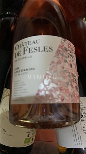 Loiren laakso Rosé d’Anjou Château Fesles La Chapelle 2024