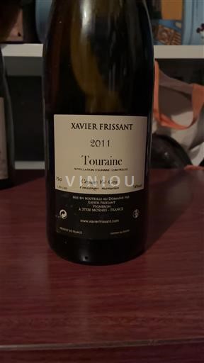 Thung lũng sông Loire Touraine Xavier Frissant 2011