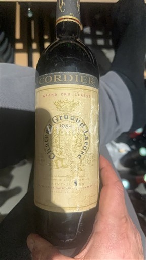 Bordéus Saint-Julien Grand Cru Château Gruaud Larose 1984