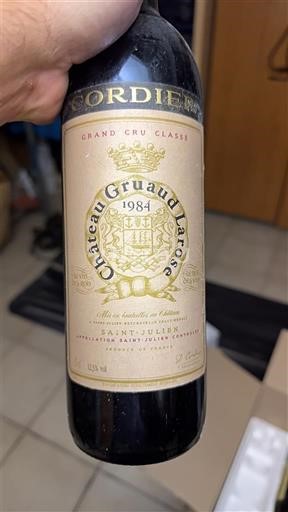 Bordeaux Saint-Julien Grand Cru Château Gruaud Larose 1984