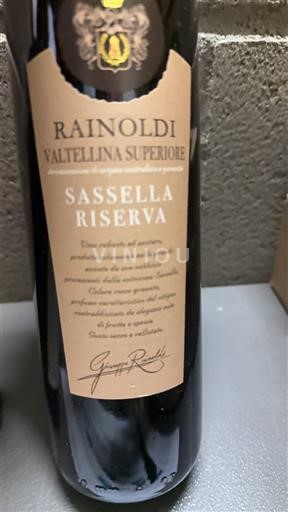 Lombardy Thượng Valtellina Rainoldi Sassella Riserva 2019