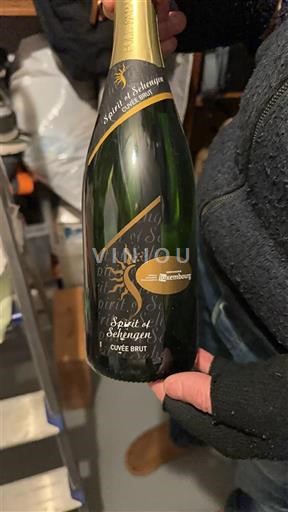 Luksemburška Mosela Schengen Vinsmoselle Esprit et Schengen Brut Neleten.