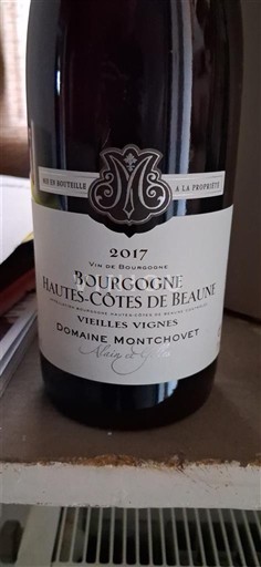 Bourgogne Hautes Côtes de beaune Domaine Montchovet Vieilles Vignes 2017
