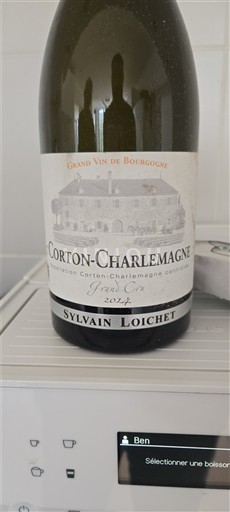 Borgogna Corton-charlemagne Grand Cru Sylvain Loichet 2014