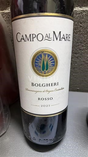 Toscana Bolgheri Campo al Mare 2021