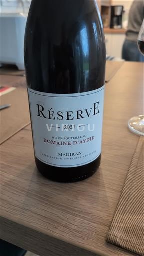 Sudoeste Madiran Domaine Aydie Réserve 2021