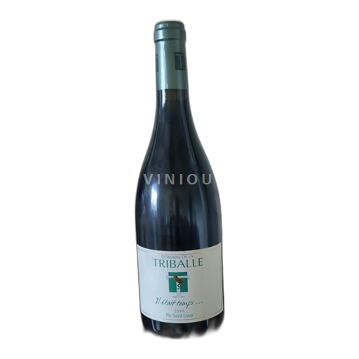 Languedoque Grés de Montpellier Domaine La Triballe Il était temps 2018