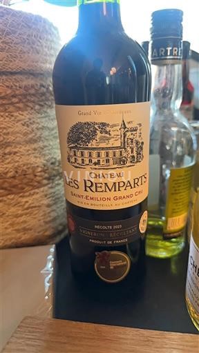 Bordeaux Saint-Émilion Grand Cru Grand Cru Château Les Remparts 2023