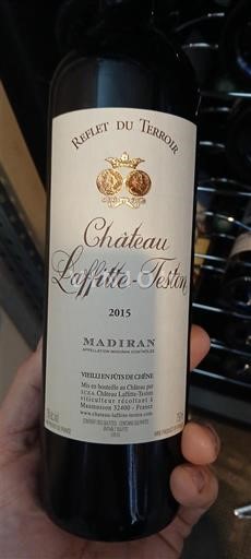 Sudoeste Madiran Château Laffitte-Teston Reflet du Terroir 2015