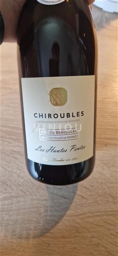 Beaujolais Chiroubles CH du Beaujolais Les Hautes Pentes 2023