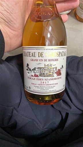 Tokaj No especificado Château Sarospatak Tokaji Édes Szamorodni 2017