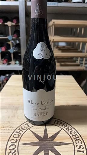 Borgogna Aloxe-Corton Rapet Les Combes 2012