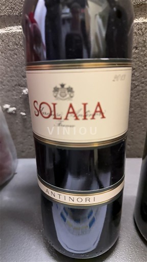 Toscana Tuscany Antinori Solaia 2013