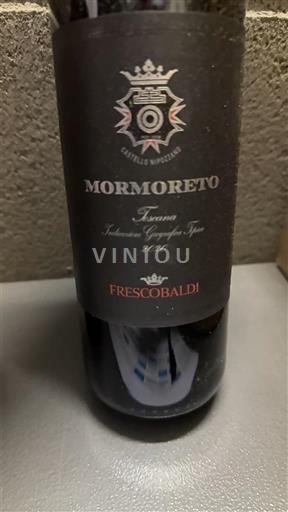 Toscana Tuscany Frescobaldi Mormoreto 2020