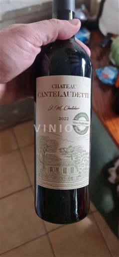 Bordeaux Graves-de-vayres Château Cantelaudette D M. Chatelier 2022