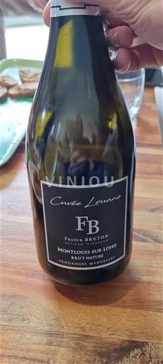 Thung lũng sông Loire Montlouis-sur-Loire Franck Breton Lenan Không niên vụ