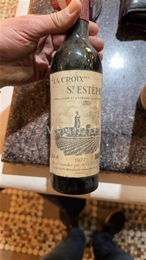 Bordeaux Saint-Estèphe La Croix 1977