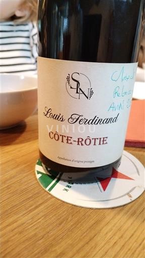 Rhônen laakso Côte-rôtie Louis Ferdinand Ei vuosikertaa