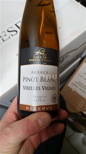 Alsace Cave de Ribeauvillé Vieilles Vignes Réserve Không niên vụ