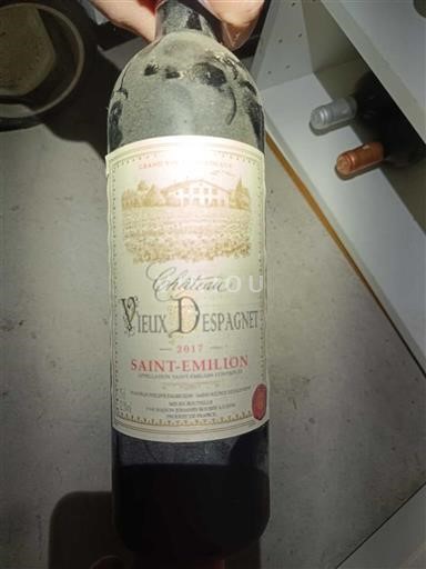 Bordeaux Saint-Émilion Château Vieux Despagnet 2017